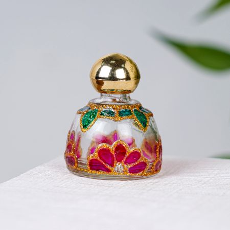 Lovely Perfume Glass Bottle for Decoration